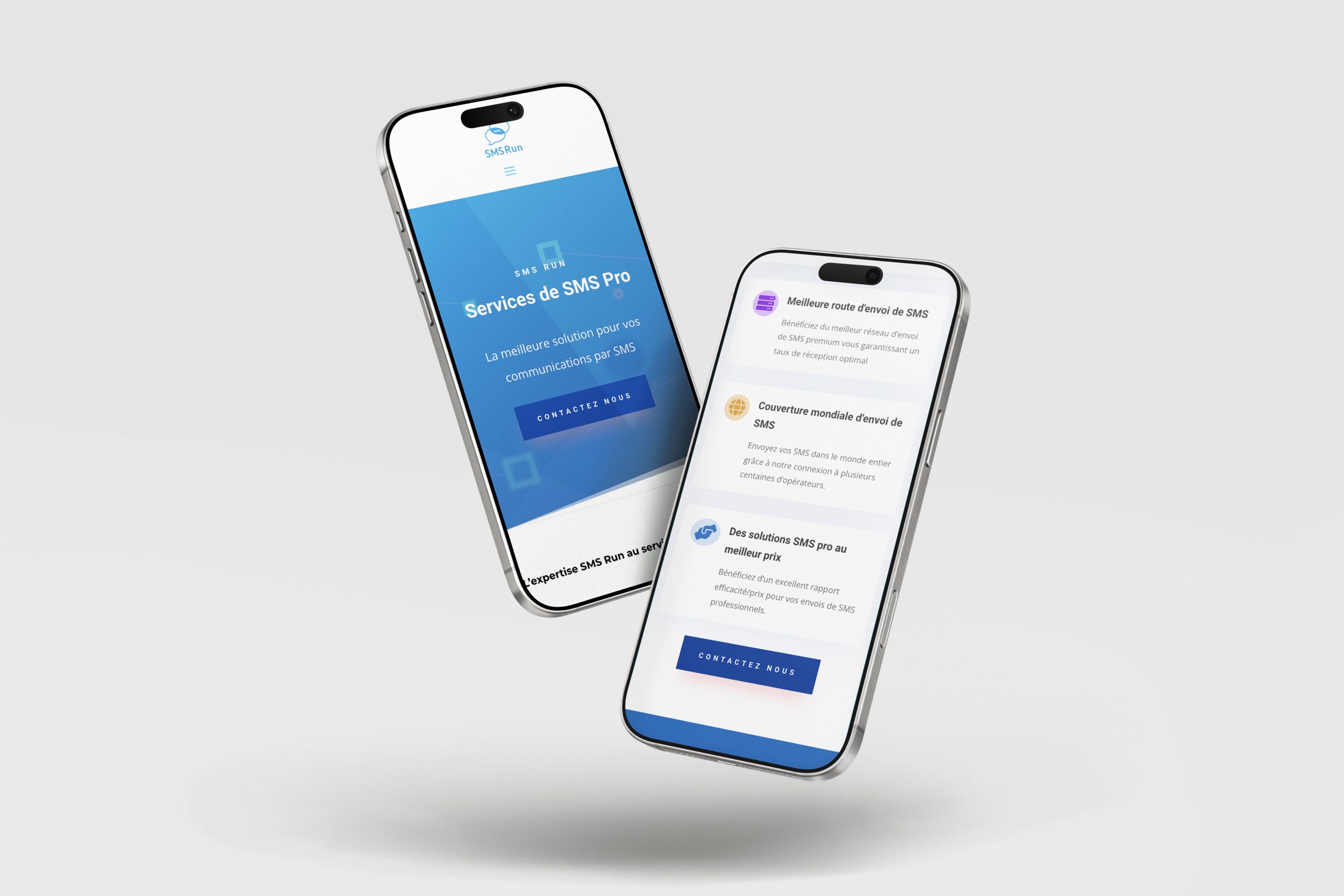 Smsrun.re – Site internet